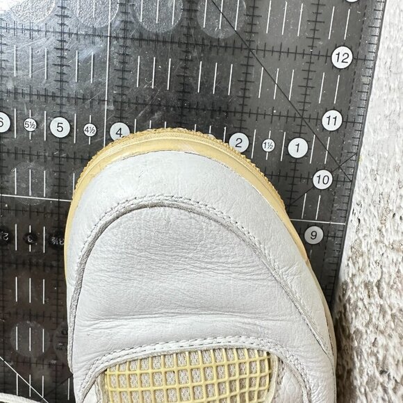Nike Air Jordan 4 Retro Men Size 7Y Women 8.5 487724-118 Sand Linen Shoes - Picture 11 of 11